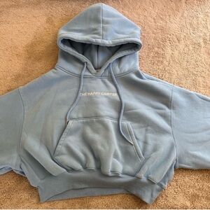 Happy Camp3r Blue Hooded Sweatshirt